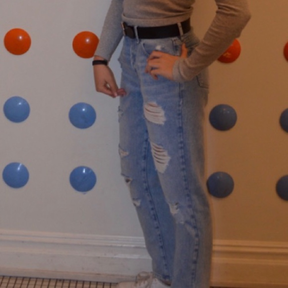 More pics of the mom jeans